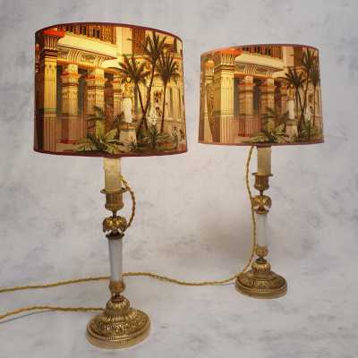 Pair of lamps Egypt