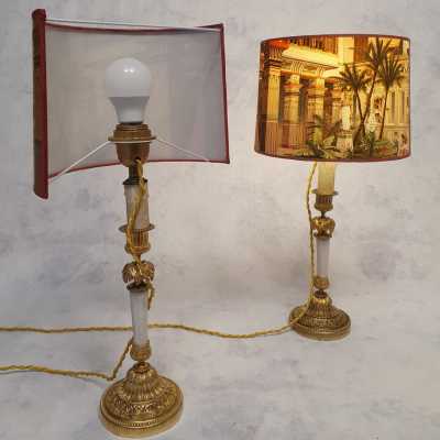 Pair of lamps Egypt