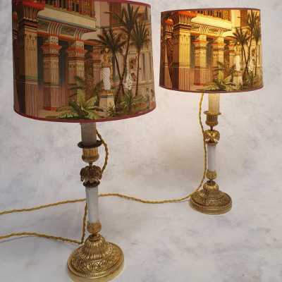 Pair of lamps Egypt