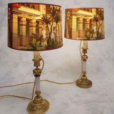 Pair of lamps Egypt