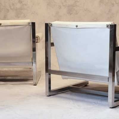 Pair of hanging armchairs