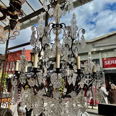 Old church chandelier