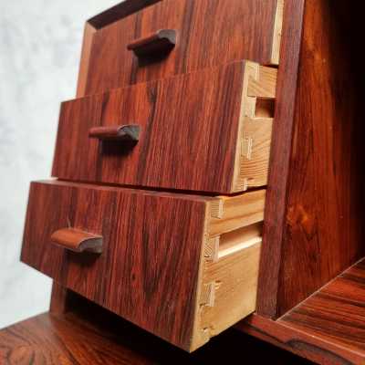 scandi rosewood dressing table