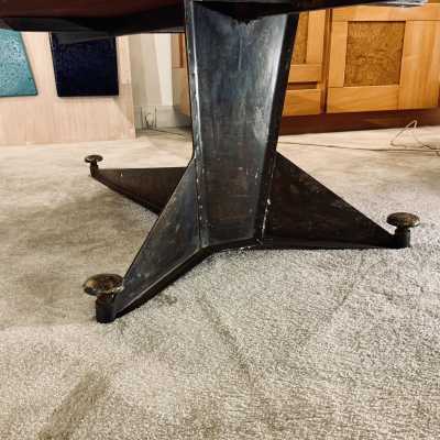 Brutalist designer coffee table