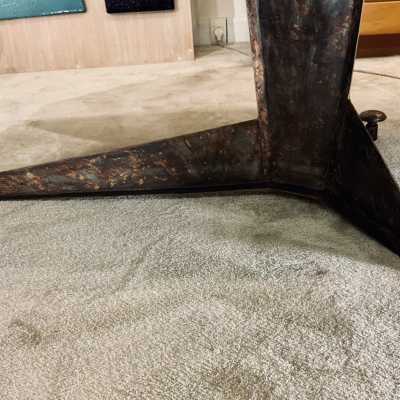 Brutalist designer coffee table