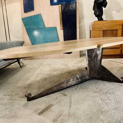 Brutalist designer coffee table