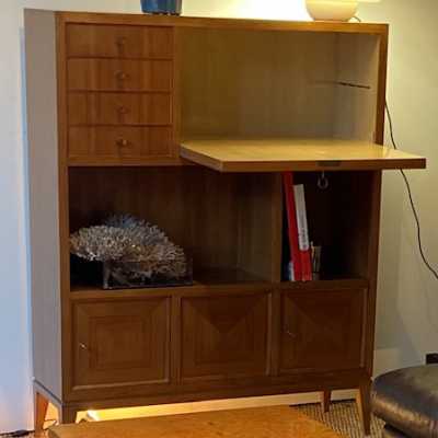 Wooden bar secretary, MELCHIORRE BEGA, Italy 1955/1960