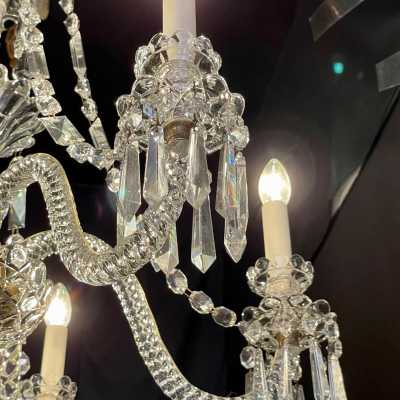 Old BACCARAT chandelier details