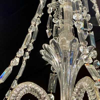 Old BACCARAT chandelier details