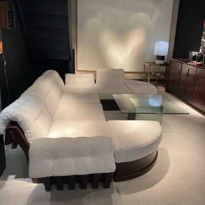 Mahogany Sofa - 1960s
