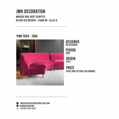 Pink Sofa - 1960s