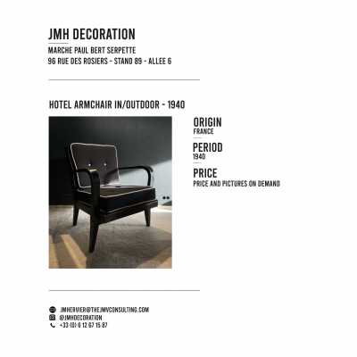 Hotel armchair in/outdoor