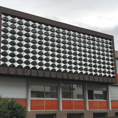 Décoration aluminium 1970