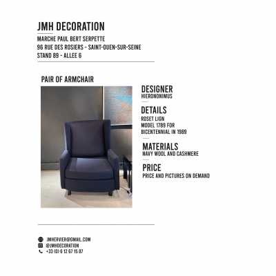 Pair of armchair