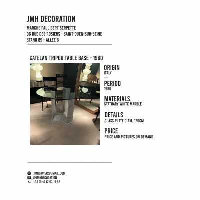 Catelan tripod table base - 1960s