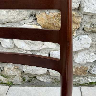 6 Danish rope seating chairs