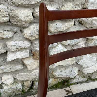 6 mahogany chairs