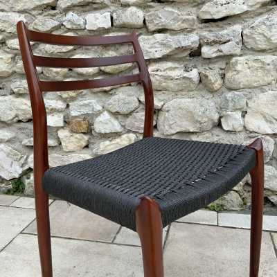 Mahogany Scandinavian chairs