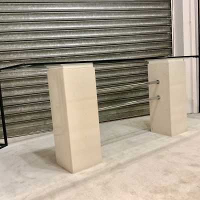 Large dining table