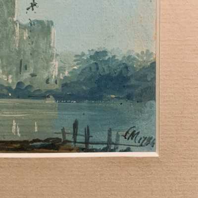 watercolor landscape
