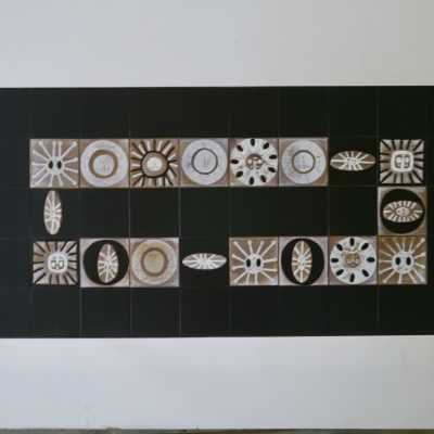 Roger capron - table basse en céramique - c.1960