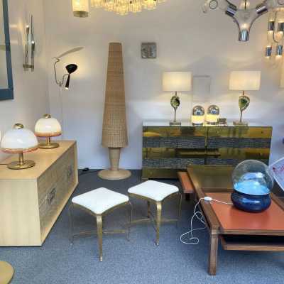 floor lamp lamp suspensions rattan gasparucci italo italy 1980 1970 1990