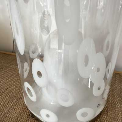 murano glass bottle lamp italy leucos mazzega venini vistosi 1970 1980 1990