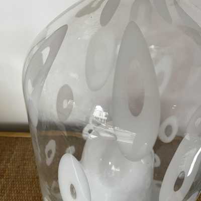 murano glass bottle lamp italy leucos mazzega venini vistosi 1970 1980 1990