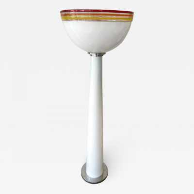 floor lamp murano glass metal brass roberto pamio leucos mazzega carlo nason italy 1970 1980