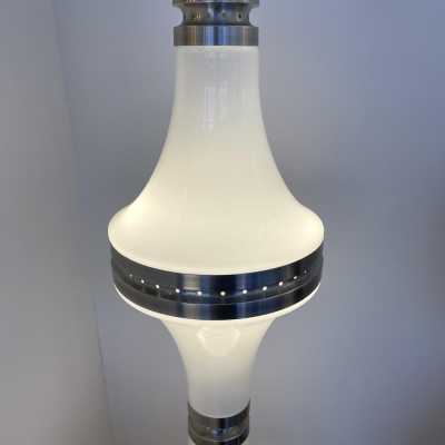floor lamp diabolo lamp murano glass metal mazzega carlo nason aldo italy 1970
