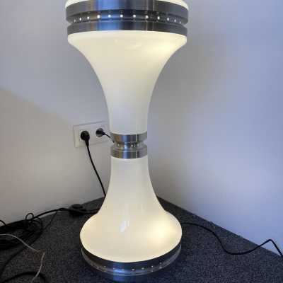 floor lamp diabolo lamp murano glass metal mazzega carlo nason aldo italy 1970