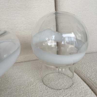 murano glass lamp mazzega italy 1970 carlo nason
