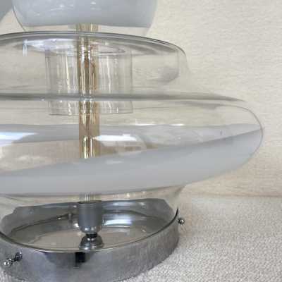 murano glass lamp mazzega italy 1970 carlo nason
