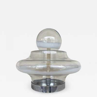 murano glass lamp mazzega italy 1970 carlo nason
