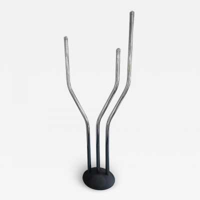floor lamp cactus organ reggiani metal chrome italy 1970