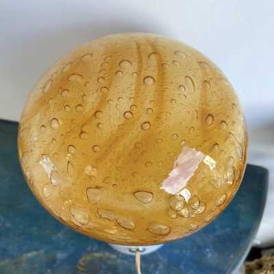 murano glass mushroom lamp vistosi mazzega italy 1970 venini carlo nason