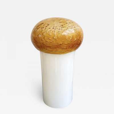 murano glass mushroom lamp vistosi mazzega italy 1970 venini carlo nason