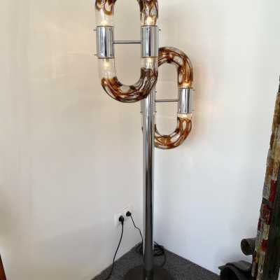 floor lamp lamp aldo carlo nason mazzega italy 1970 murano glass