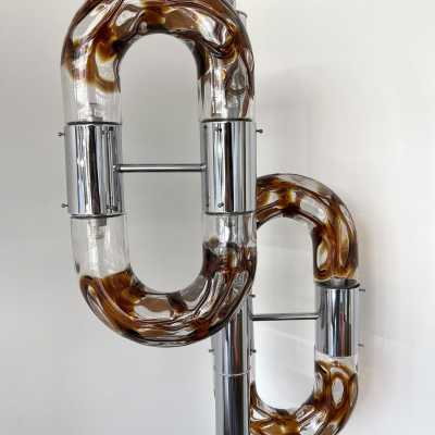 floor lamp lamp aldo carlo nason mazzega italy 1970 murano glass