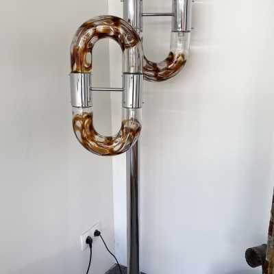 floor lamp lamp aldo carlo nason mazzega italy 1970 murano glass