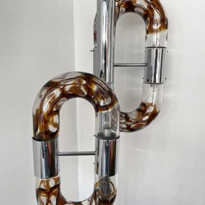 floor lamp lamp aldo carlo nason mazzega italy 1970 murano glass