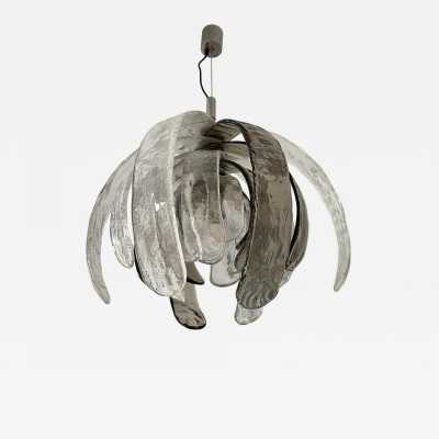 Chandelier or suspension pendant lightning light model Artichoke in Murano glass and metal by Carlo Nason for Mazzega. Italy 1970. in the gour of Venini, Veronese, La Murrina, Aldo Nason, Stilnovo, Joe Colombo, Arteluce, Arredoluce, Lumi, Luci, Rggiani, Sciolari, Werner Pantone, Luigi Colani, Raak, Angelo Lelii, Angelo Brotto, Esperia, Francesco Bocola, Superstudio, Enrico Tronconi, Mario Bellini, Harvey Guzzini, Luigi Massoni, Martinelli, Pierre Cardin, Fabio Lenci, Gio Ponti brass mid-century floor lamps