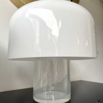 Pair of table lamps or illuminating vase model LT226 in Murano glass and metal by Carlo Nason for Mazzega. Italy 1970. in the style of Venini, Vistosi, La Murrina, Seguso, Aldo Nason, Poliarte, Esperia, Angelo Brotto, Stilnovo, Arteluce, Arredoluce, Artemide, Pierre Cardin, Lumi, Luci, Raak, Angelo Lelii, Francesco Bocola, Superstudio , Enrico Tronconi, Mario Bellini, Harvey Guzzini, Luigi Massoni, Martinelli, Fabio Lenci, Gio Ponti. floor lamp chandelier sconces mid-century modern space age brass