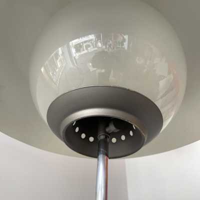 Rare Large Mikado LTE5 lamp in gray granite, lacquered metal and metal by Luigi Caccia Dominioni for Azucena. Italy 1960. in the style of Venini, Vistosi, La Murrina, Carlo Aldo Nason for Mazzega, Stilnovo, Joe Colombo, Arteluce, Arredoluce, Lumi, Luci, Rggiani, Sciolari, Verner Panton, Raak, Angelo Lelii, Angelo Brotto, Esperia , Pierre Cardin, Fabio Lenci, Gio Ponti, Ignazio Gardella, Enrico Tronconi, Mario Bellini, Harvey Guzzini, Luigi Massoni, mid-century floor lamp chandelier sconces