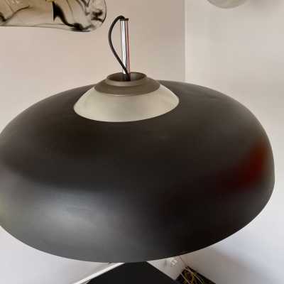 Rare Large Mikado LTE5 lamp in gray granite, lacquered metal and metal by Luigi Caccia Dominioni for Azucena. Italy 1960. in the style of Venini, Vistosi, La Murrina, Carlo Aldo Nason for Mazzega, Stilnovo, Joe Colombo, Arteluce, Arredoluce, Lumi, Luci, Rggiani, Sciolari, Verner Panton, Raak, Angelo Lelii, Angelo Brotto, Esperia , Pierre Cardin, Fabio Lenci, Gio Ponti, Ignazio Gardella, Enrico Tronconi, Mario Bellini, Harvey Guzzini, Luigi Massoni, mid-century floor lamp chandelier sconces