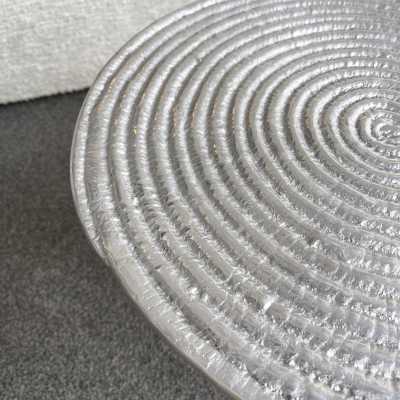 coffee tables side tables metal cast aluminum spiral italy 1990 garouste and bonetti hubert le gall