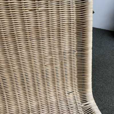 fireside chair rattan tito agnoli bonacina italy 1970