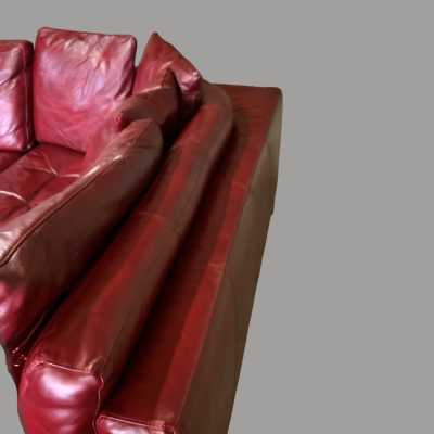 leather sofa