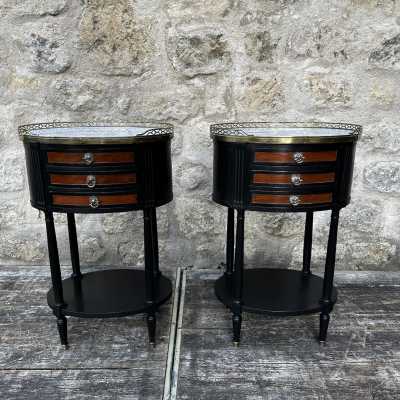 pair of bedside tables
