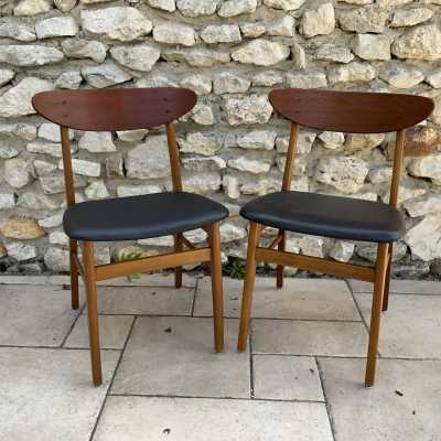 Wooden chairs